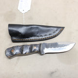 NEW 4" Forged Skinning Knife w/ Sheath #01286804