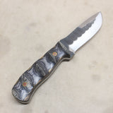 NEW 4" Forged Skinning Knife w/ Sheath #01286804