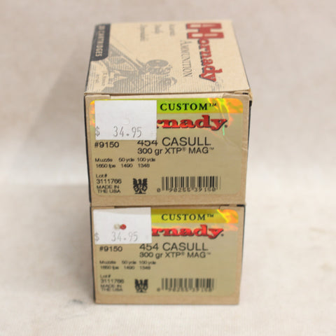 Empty Brass 454 Casull x40 #11265442