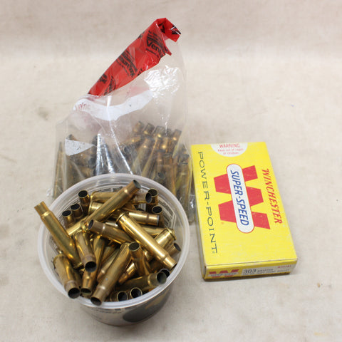 Empty Brass 303 British x122 #11265449