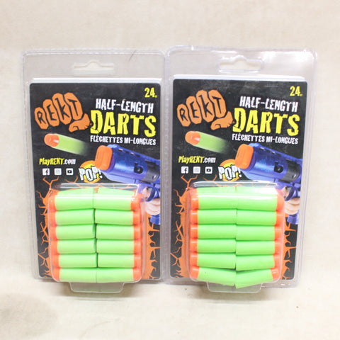 NEW Half Length Foam Blaster Darts x48 #11265819