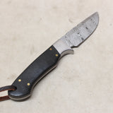 NEW 3" Damascus Straight Back Knife w/ Sheath #11275803