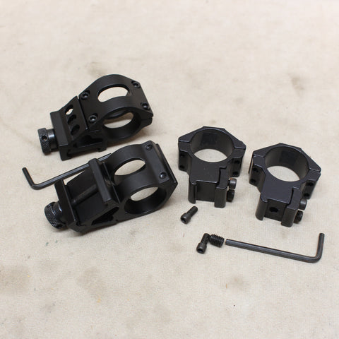 Rimfire 1" Scope Rings w/ Flashlight Mounts #11275814