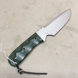 NEW 5-7/8" Forged Straight Back Knife w/ Sheath #05136821