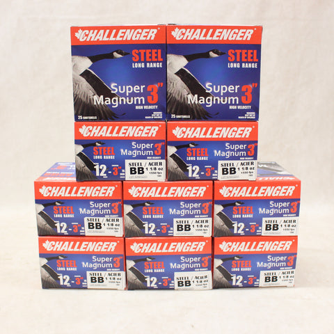NEW Ammo 12Ga 3" BB Steel x 250 #05125009
