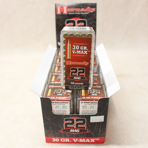 NEW Ammo 22WMR V-MAX x 500 #05125010