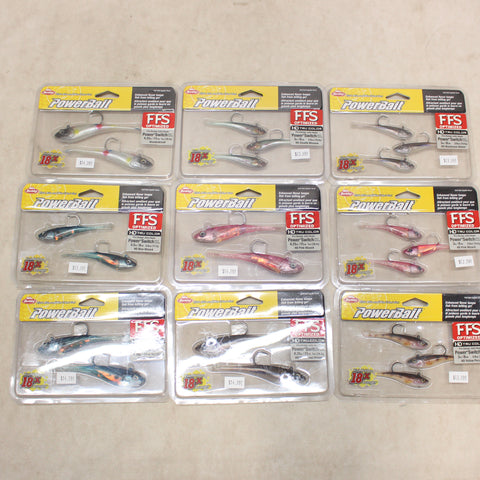 NEW Powerbait Power Switch Lures x9 Packs #05125819