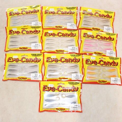 NEW Eye-Candy Grub Baits x50 #05125835