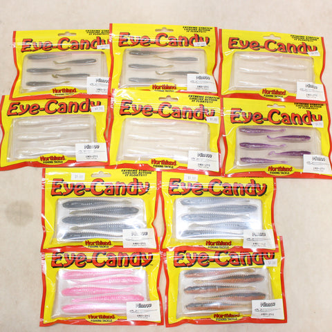 NEW Eye-Candy Minnow Baits x50 #05125836
