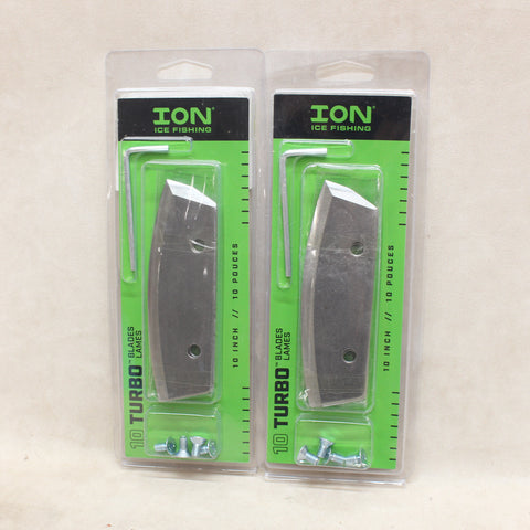 NEW 10" Turbo Auger Replacement Blades x4 #10145806