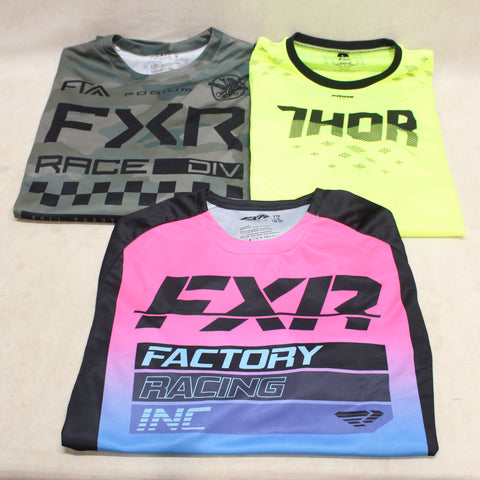 NEW Motocross Jerseys Size Large x3 #05125848