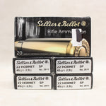 NEW Ammo 22 Hornet SP x 100 #04225013