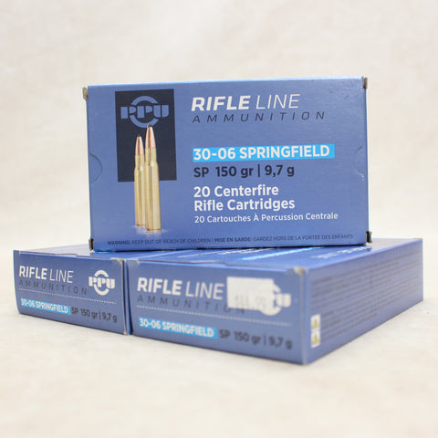NEW Ammo 30-06 Sprg 150gr SP x60 #05145a90