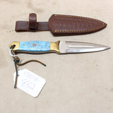 NEW 4.75" Forged Dagger w/ Sheath #08106852