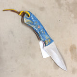 NEW 5" Forged Drop Point Knife w/ Sheath #08116837