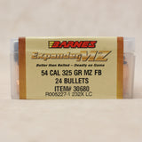 NEW ML Bullets 54 Cal 325gr MZ FB x24 #05216abf