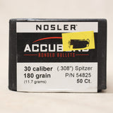 NEW Bullets 30 Cal 180gr AccuBond x50  #05216ad8