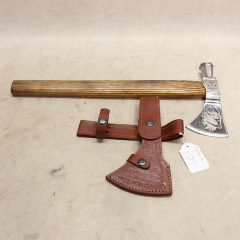 NEW Forged Battle Axe w/ Sheath #06305804
