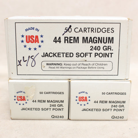 Ammo 44 Mag JSP x127 #12015862
