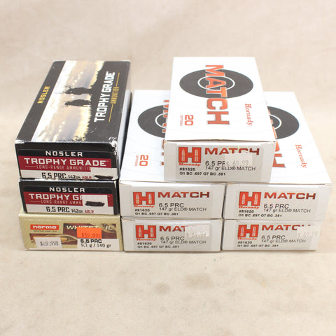 Empty Brass 6.5 PRC x160 #12015893