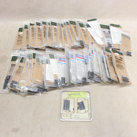 Assorted Weaver Bases x44 #12025801