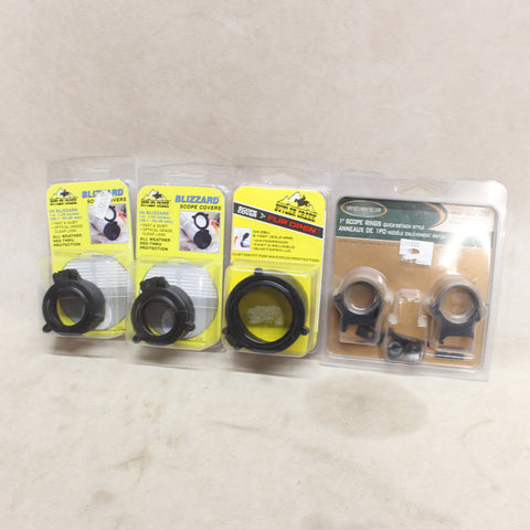 1" Scope Rings w/ Lens Covers #12025807