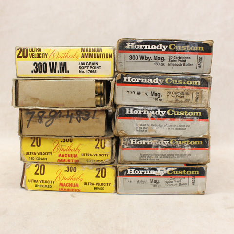 Empty Brass 300 Wby Mag x173 #12025814