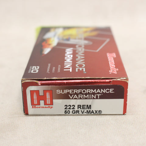 Ammo 222 Rem V-Max x20 #12025823