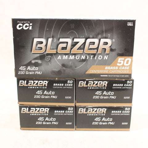 NEW Ammo 45 ACP 230gr FMJ x250 #12045aa7