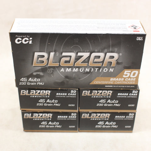 NEW Ammo 45 ACP 230gr FMJ x250 #12045aa8