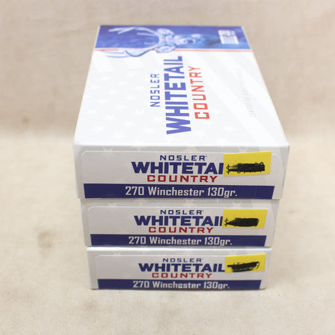 NEW Ammo 270 Win 130gr SB SP x60 #12045ab5