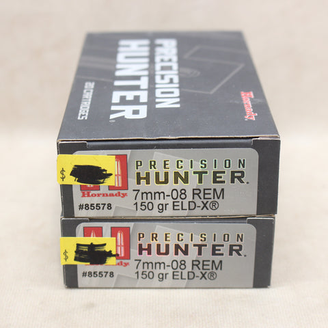 NEW Ammo 7mm-08 Rem 150gr ELD-X x40 #12045ab8