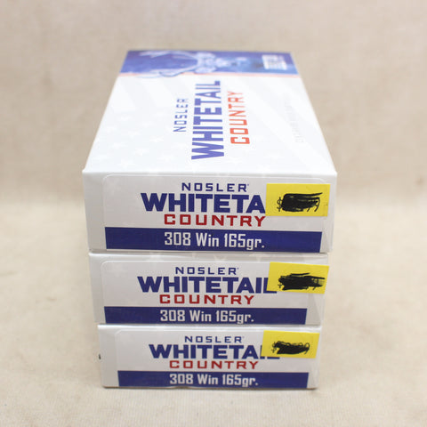 NEW Ammo 308 Win 165gr SB SP x60 #12045abc