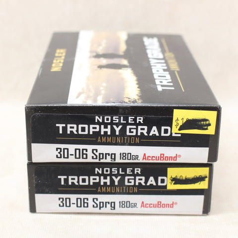 NEW Ammo 30-06 Sprg 180gr AccuBond x40 #12045abe