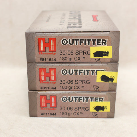 NEW Ammo 30-06 Sprg 180gr CX x60 #12045abf