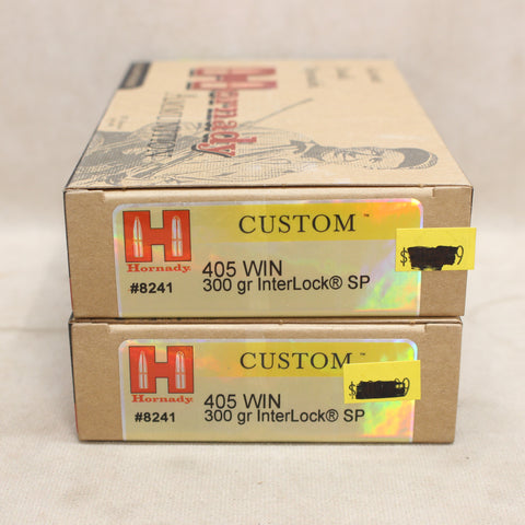 NEW Ammo 405 Win 300gr InterLock SP x40 #12045ac2