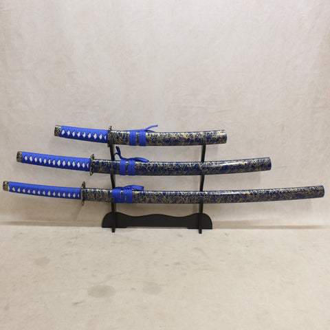 3-pc Katana Set w/ Display Stand #12035814