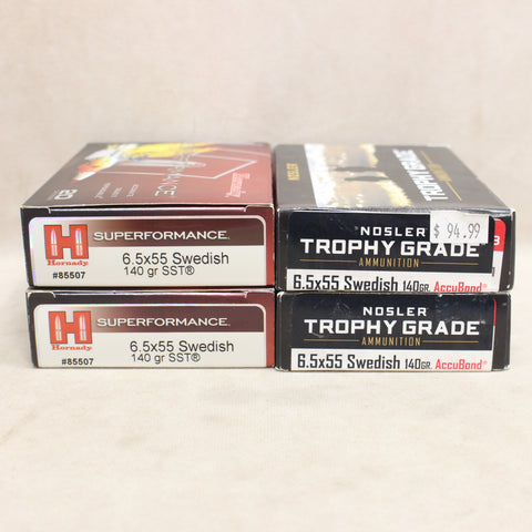 Ammo 6.5x55mm x80 #12045406