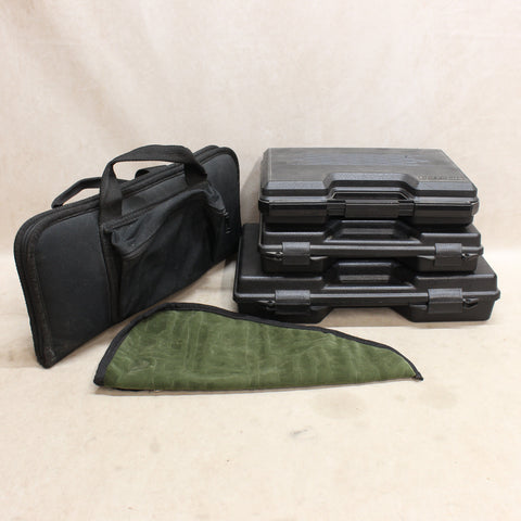 Hard & Soft Pistol Cases x5 #10165801