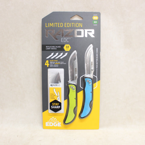 NEW Razor EDC Replaceable Blade Carry Knife 2-Pack #08225a7a