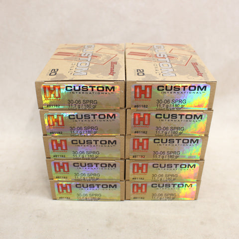 NEW Ammo 30-06 Sprg 180gr InterLock SP x200 #08225a7b