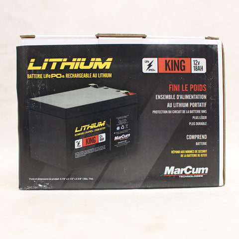 NEW 12v KING Lithium Battery #03245871