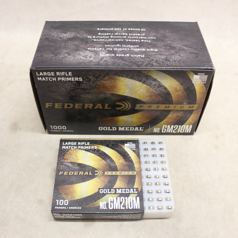 Primers Gold Medal Match Large Rifle x 1000 #07025008