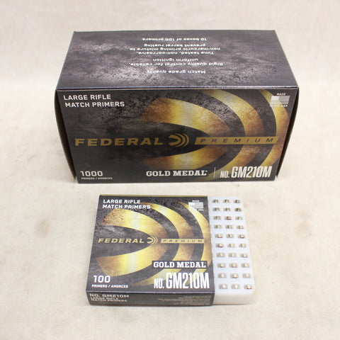 Primers Gold Medal Match Large Rifle x 1000 #07075015