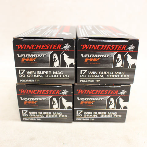 Ammo 17WSM 20Gr Polymer Tip x 200 #07075016
