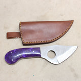NEW 4" Damascus Skinner w/ Sheath #04016804
