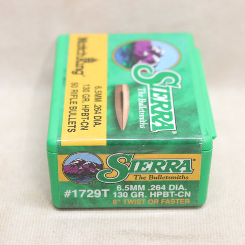 NEW Bullets 6.5mm Matchking130gr HPBT-CN x100 #12085810