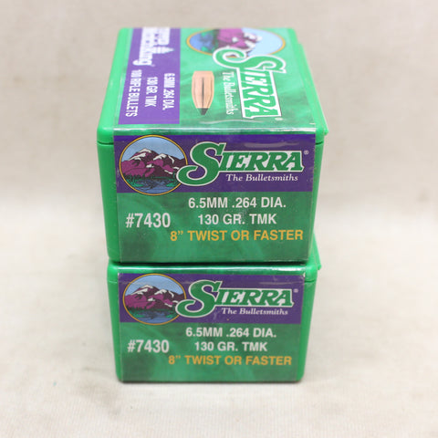 Bullets 6.5mm 130gr MatchKing Tipped x200 #12085857