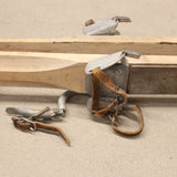 Antique Wooden Skis #08196418