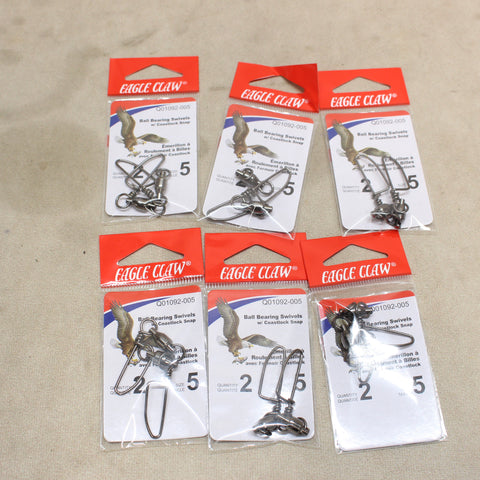 NEW No.5 Ball Bearing Swivel x12#10205832